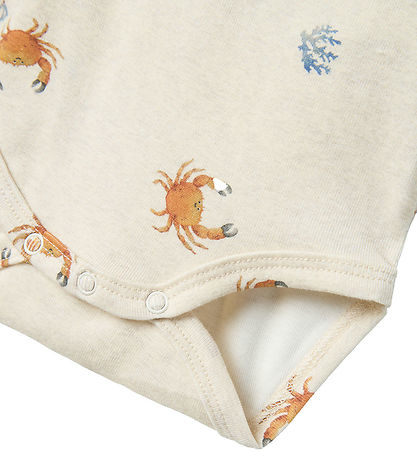 Name It Bodysuit l/s - NbmFabio - Peyote Melange