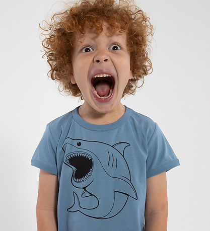 ANIMALS T-shirt - AnimalHide - Porcelaine Outline Great White Sh