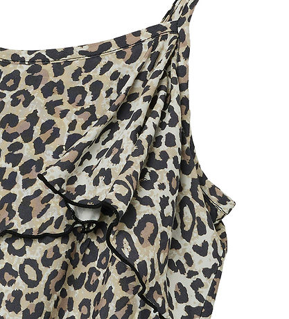 LMTD Top - NlfLeosandy - Mocha Meringue/Leopard
