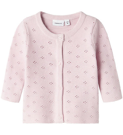 Name It Cardigan - Knitted - NbfFie - Light Lilac
