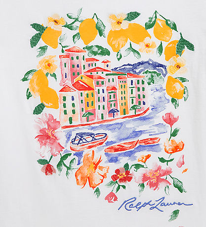 Polo Ralph Lauren T-shirt - White w. Print