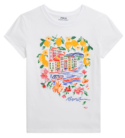 Polo Ralph Lauren T-shirt - White w. Print
