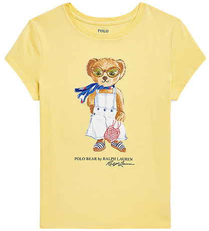 Polo Ralph Lauren T-shirt - Banana peel w. Soft Toy