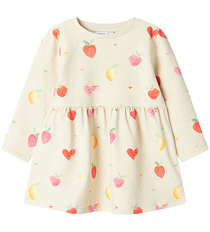 Name It Sweat Dress - NmfFolina - Peyote Melange
