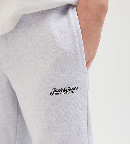 Jack & Jones Sweat Shorts - JpstGordon - White Melange