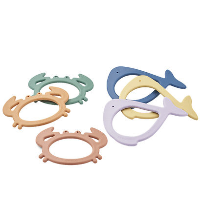 Liewood Tauchringe - Calisto Sea - 6er-Pack - Pfefferminze Multi