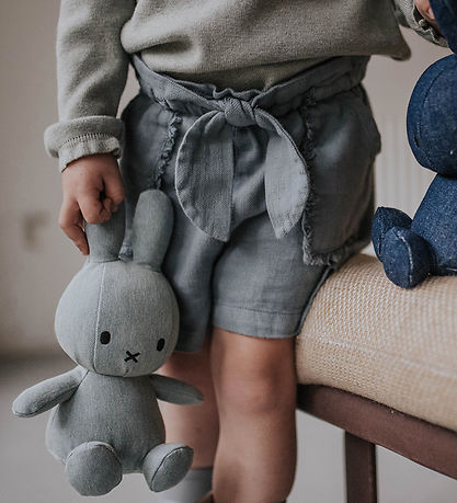 Bon Ton Toys Soft Toy - 23 cm - Miffy - Light Wash Denim