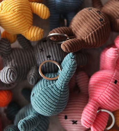 Bon Ton Toys Schlüsselanhänger - 12 cm - Miffy ECO Corduroy - Pi