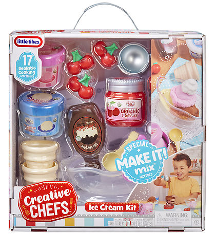 Little Tikes Play Food - Creative Chefs - 17 Parts - Ice Cream S