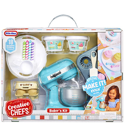 Little Tikes Play Food - Creative Chefs - 18 Parts - Bake Kit