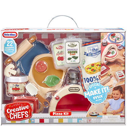 Little Tikes Play Food - Creative Chefs - 22 Parts - Pizza set