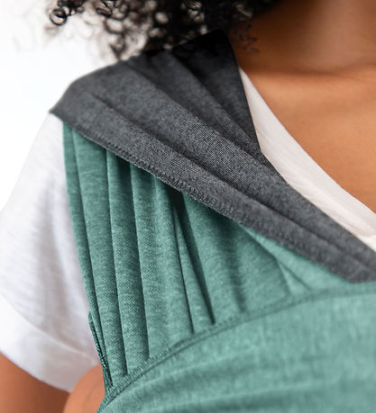 Moby Stretch wrap - Reversible - Jade/Grey