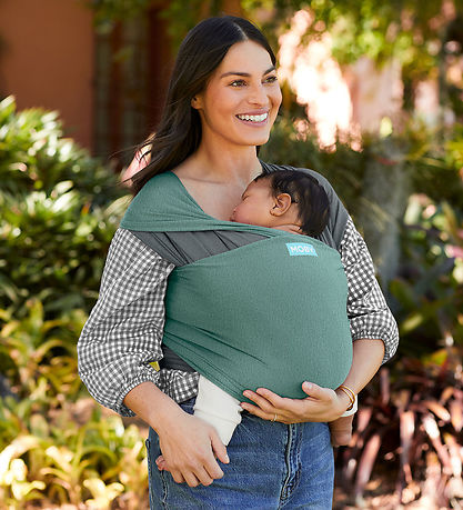 Moby Stretch wrap - Reversible - Jade/Grey