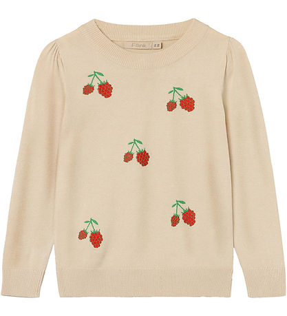 Fliink Blouse - Knitted - Favo - Sandshell