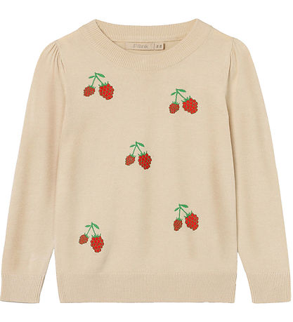 Fliink Blouse - Knitted - Favo - Sandshell