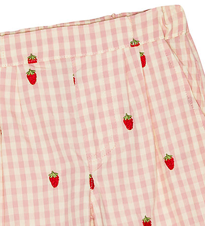 Flöss Trousers - Dolly - Pink Berry Gingham