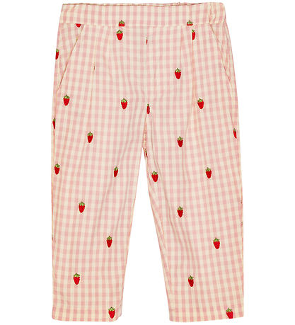 Flöss Trousers - Dolly - Pink Berry Gingham