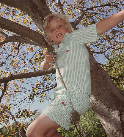 Flöss Shorts - James - Green/Cloud