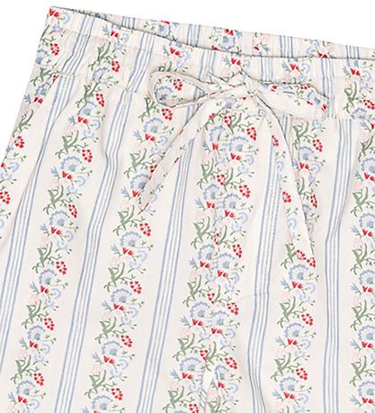 Flöss Hosen - Abigail - Soft White/Hell Blue