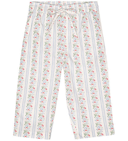 Flöss Hosen - Abigail - Soft White/Hell Blue