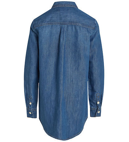 Calvin Klein Shirt - Denim - Mid Serenity Blue