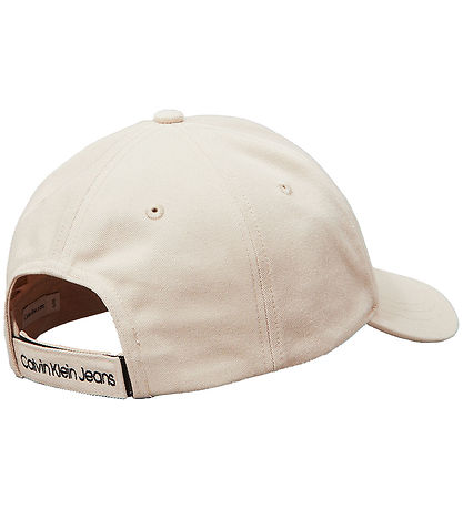 Calvin Klein Kappe - Monogramm-Baseball - Oyster Grey