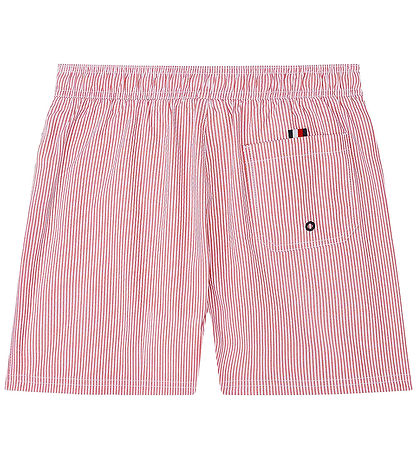 Tommy Hilfiger Swim Shorts - Ithaca White/Medium+ Red