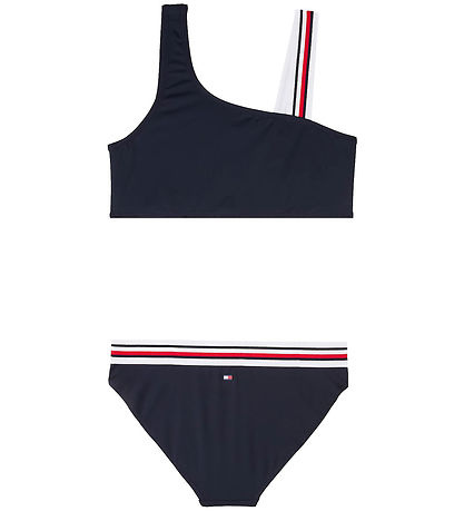 Tommy Hilfiger Bikini - One Shoulder - Desert Sky Blue