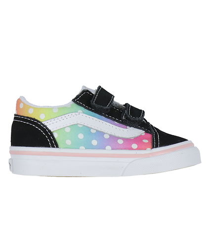 Vans Skór - Old Skool V Glow Rainbow - Svart/Multi
