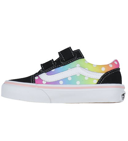 Vans Skór - Old Skool V Glow Rainbow - Svart/Multi