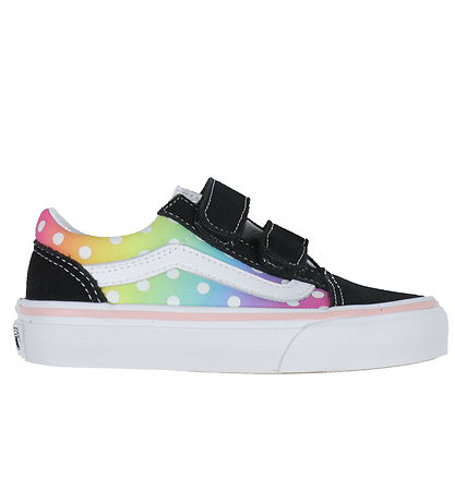 Vans Skór - Old Skool V Glow Rainbow - Svart/Multi