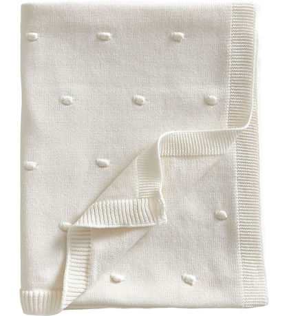 Jack o Juno Blanket - 80x100 cm - Knitted - Bubble - Pearl