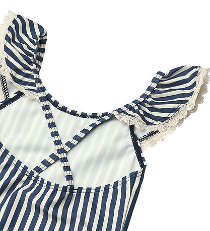 Wheat Sundföt - UV40+ - Doris - Blue Stripe