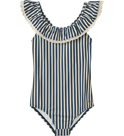 Wheat Sundföt - UV40+ - Doris - Blue Stripe