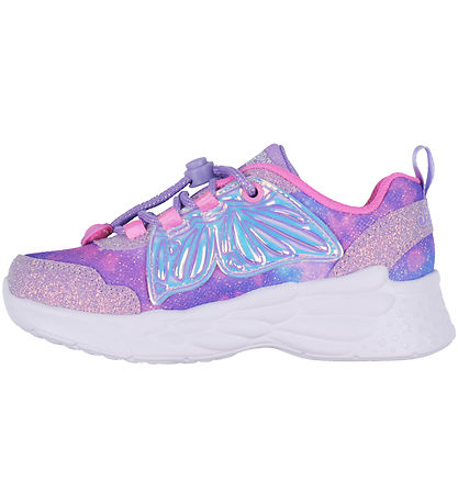 Skechers Skór M. Ljós - Wing Brites - Lavender/Bleikt