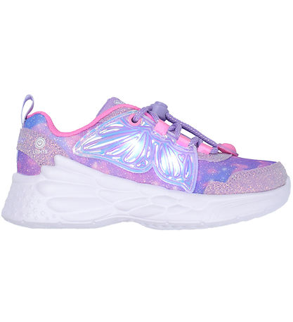 Skechers Skór M. Ljós - Wing Brites - Lavender/Bleikt