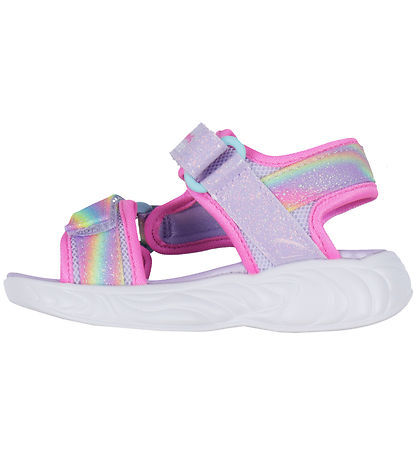 Skechers Sandalar M. Ljós - Dreamy Einhyrningur - Lavender Multi