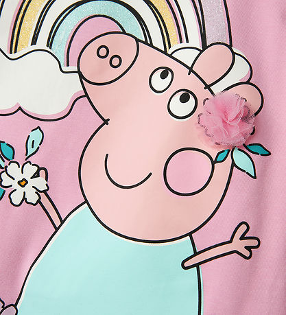Name It Blússa - NmfFiffi - Peppa Pig - Bleikt Frosting
