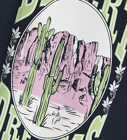 Name It Stuttermabolur - NkfViolet - Dökkblátt Blazer/Desert