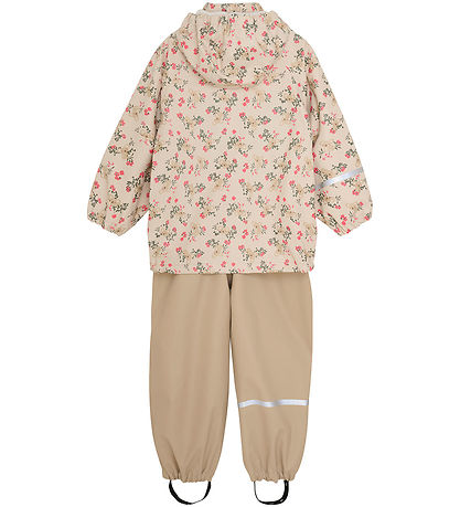 CeLaVi Regenkleidung m. Träger - PU - Perfekt Pale m. Print