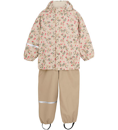 CeLaVi Regenkleidung m. Träger - PU - Perfekt Pale m. Print
