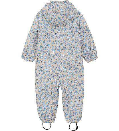 CeLaVi Rainsuit - PU - Blue Bell w. Print