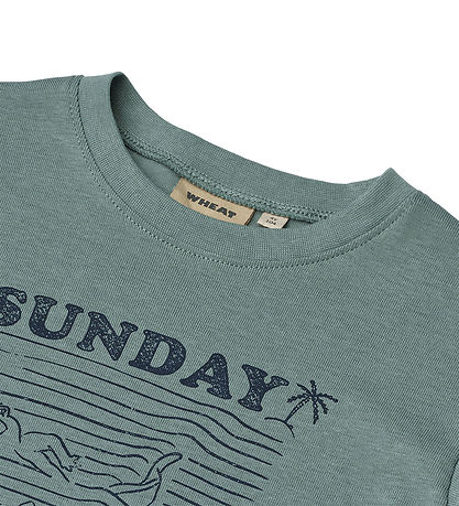 Wheat T-shirt - Seb - Stormy Sea w. Print