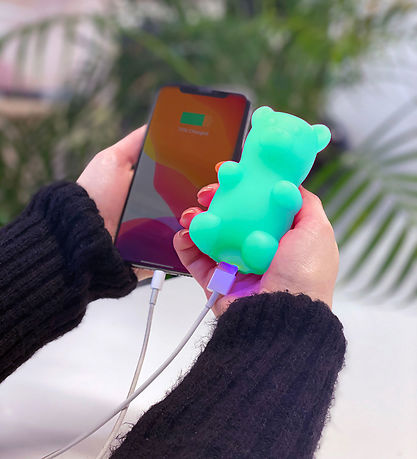 Moji Power Hleðslubanki - Gummy Bear - 4500mAh - Grænt