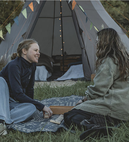 Easy Camp Tjald - Rand's Tipi - Dark Sandur