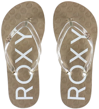 Roxy Flip Flops - Viva Jelly - Champagne