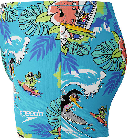 Speedo Swim Trunks - Learn To Swim - Blue w. Print