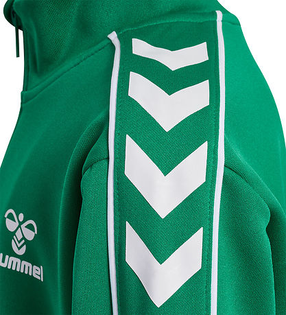 Hummel Tracksuit - hmlTrack - Pepper Green w. Logo