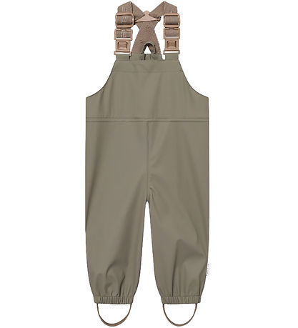Mini A Ture Rainwear w. Suspenders - PU - MatWaini's - Vert
