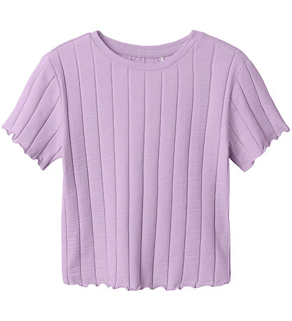Name It Crop Top - Noos - NkfNoralina - Orchid Bloom